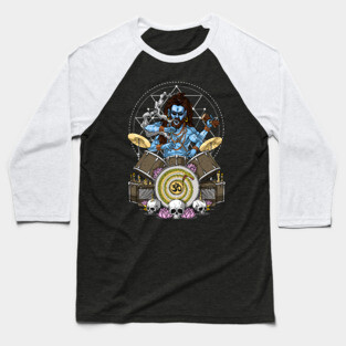 Shiva Hindu Drummer Baseball T-Shirt