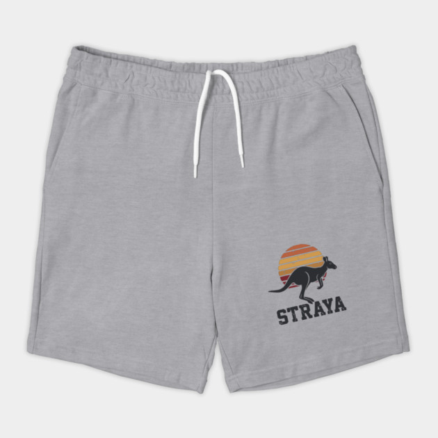 Straya Vintage Kangaroo Sunset, Retro Aussie Pride by Pixel Threads 