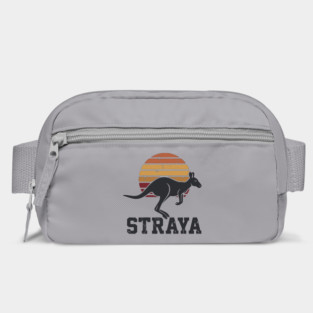 Straya Vintage Kangaroo Sunset, Retro Aussie Pride Bag