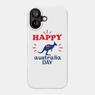 Australia Day 2026, Official Kangaroo Flag Phone Case