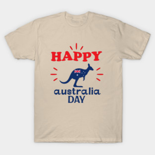 Australia Day 2026, Official Kangaroo Flag T-Shirt