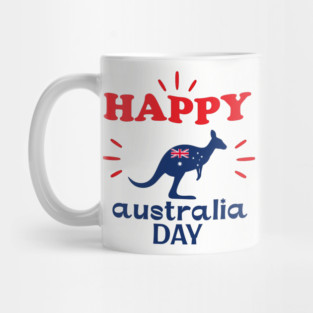 Australia Day 2026, Official Kangaroo Flag Mug
