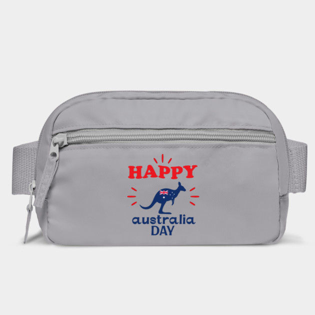 Australia Day 2026, Official Kangaroo Flag by Pixel Threads 