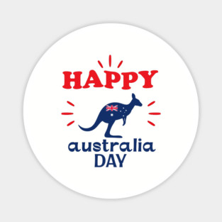 Australia Day 2026, Official Kangaroo Flag Magnet
