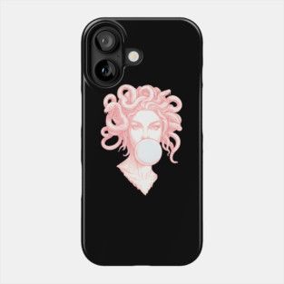 Medusa Bubblegum Mythological Snake Hair Goddess Phone Case