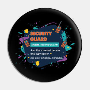 security guard definition Pin