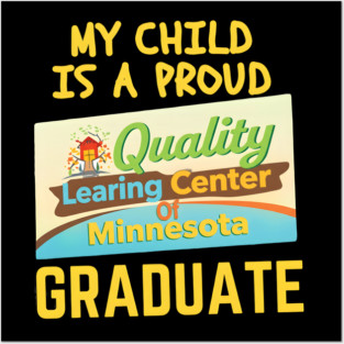 Quality Learing Center Learning Funny Day Care Meme Graduate Class of 2025 Posters and Art