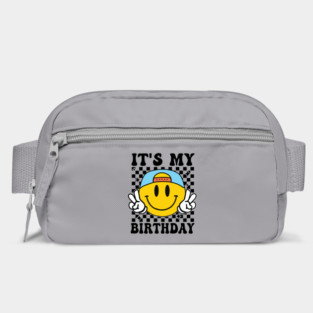 Groovy It's My Birthday Women Teens Boys Girls Smile Face Bag