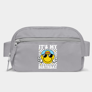 Groovy It's My Birthday Women Teens Boys Girls Smile Face Bag