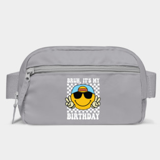 Groovy It's My Birthday Women Teens Boys Girls Smile Face Bag