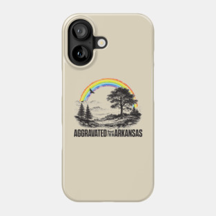 Aggravated in Arkansas Phone Case