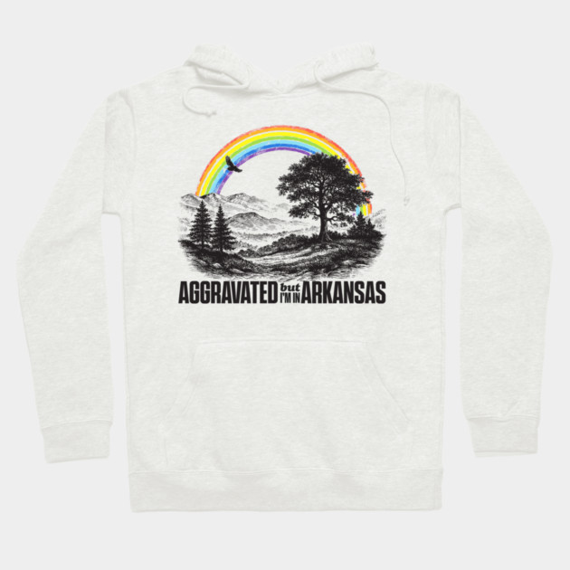 Aggravated in Arkansas Hoodie by rt-shirts