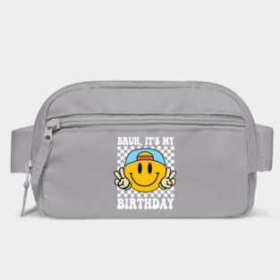 Groovy It's My Birthday Women Teens Boys Girls Smile Face Bag