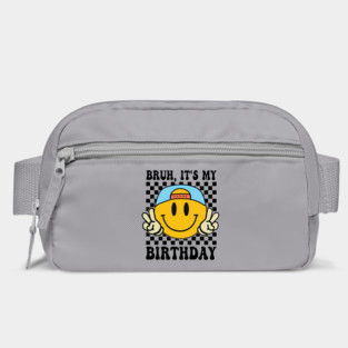 Groovy It's My Birthday Women Teens Boys Girls Smile Face Bag