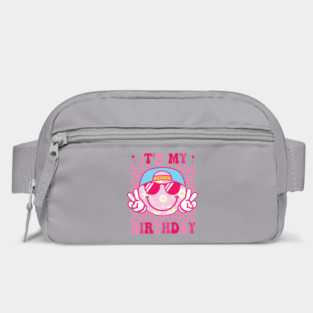 Groovy It's My Birthday Women Teens Boys Girls Smile Face Bag
