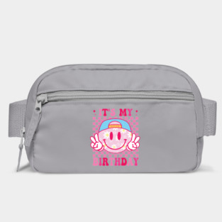 Groovy It's My Birthday Women Teens Boys Girls Smile Face Bag
