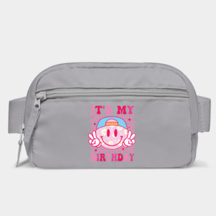 Groovy It's My Birthday Women Teens Boys Girls Smile Face Bag