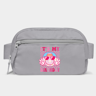 Groovy It's My Birthday Women Teens Boys Girls Smile Face Bag