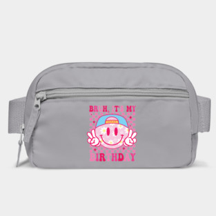 Groovy It's My Birthday Women Teens Boys Girls Smile Face Bag
