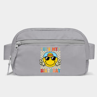 Groovy It's My Birthday Women Teens Boys Girls Smile Face Bag