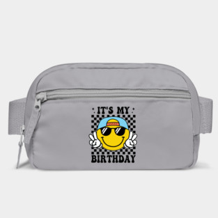 Groovy It's My Birthday Women Teens Boys Girls Smile Face Bag