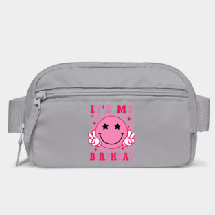 Groovy It's My Birthday Women Teens Boys Girls Smile Face Bag