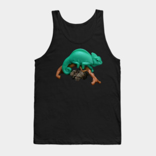 Chameleon the Weed - Weed Design Tank Top