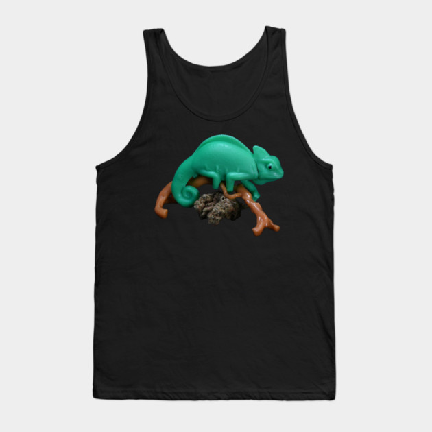 Chameleon the Weed - Weed Design Tank Top by MrGreenGenes420