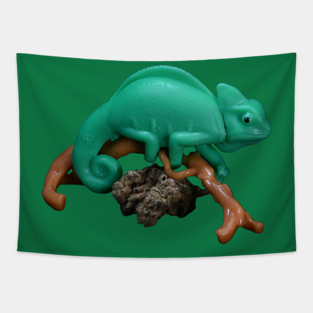 Chameleon the Weed - Weed Design Tapestry by MrGreenGenes420