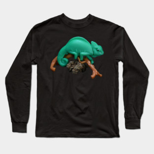 Chameleon the Weed - Weed Design Long Sleeve T-Shirt