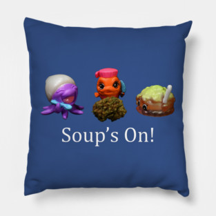 Soup's On - Weed Design Pillow