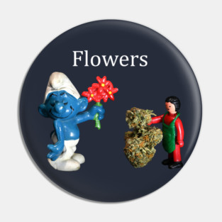 A Good  Trade - Weed Design Pin