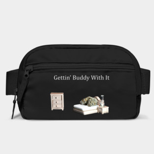 Getting Buddy with It - Weed Design Bag