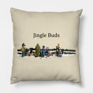 Jingle Buds - Weed Design Pillow