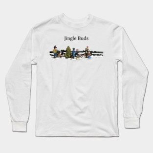 Jingle Buds - Weed Design Long Sleeve T-Shirt