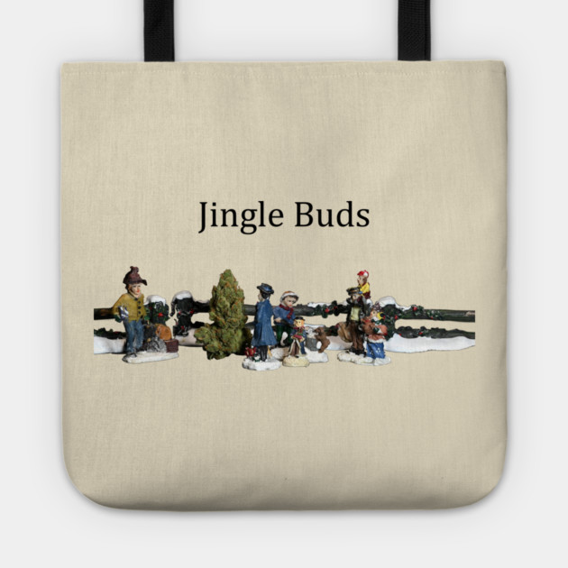 Jingle Buds - Weed Design Tote by MrGreenGenes420