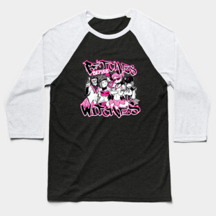 Bitches Before Witches Baseball T-Shirt