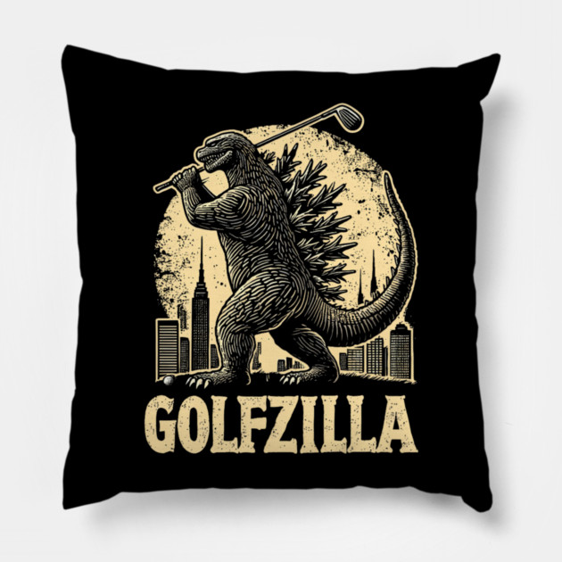 Funny Golf Novelty Funny Golfing Pillow by yangho