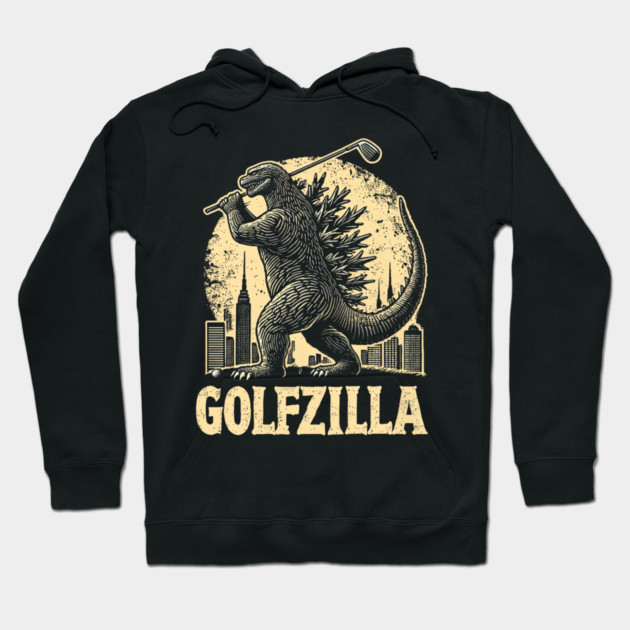 Funny Golf Novelty Funny Golfing Hoodie by yangho