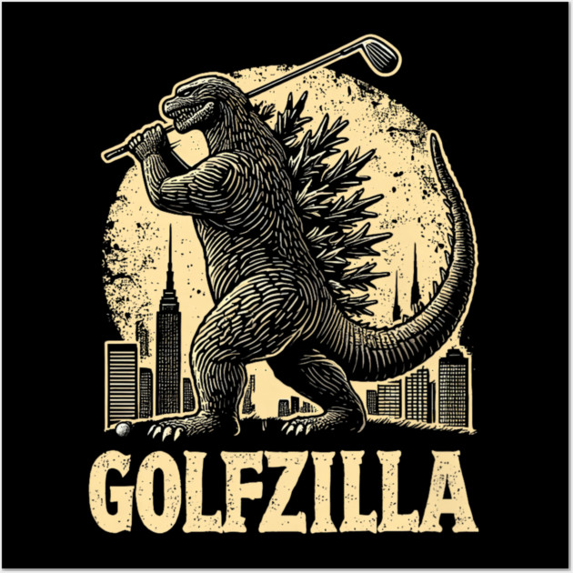 Funny Golf Novelty Funny Golfing Wall Art by yangho