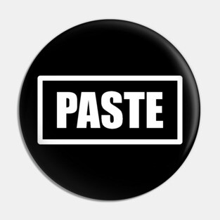 Copy Paste Tshirt Pin