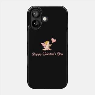 Watercolor Cupid, Romantic Valentine Day 2026 Gift Phone Case