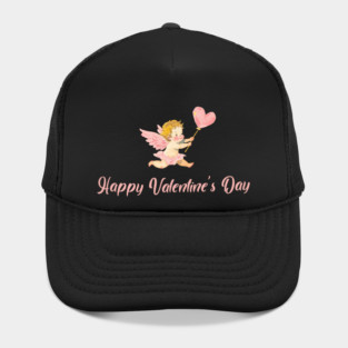 Watercolor Cupid, Romantic Valentine Day 2026 Gift Hat