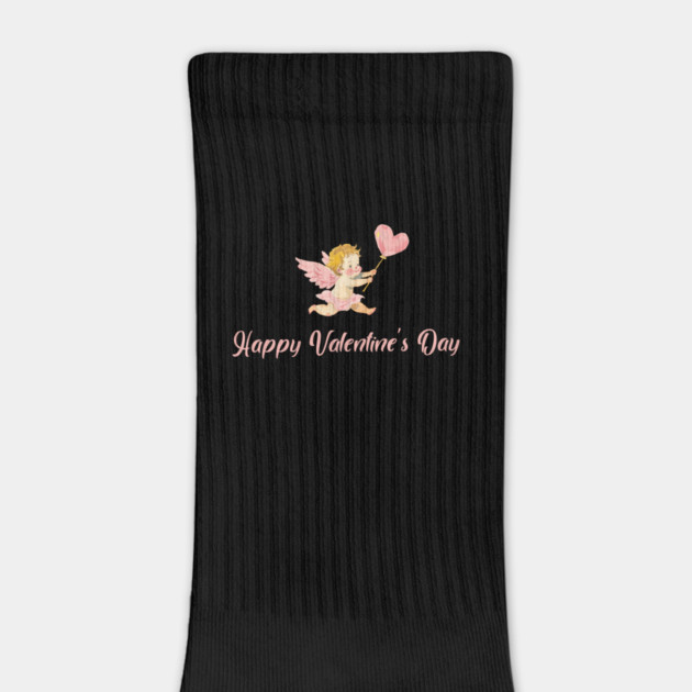 Watercolor Cupid, Romantic Valentine Day 2026 Gift by Pixel Threads 