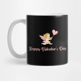 Watercolor Cupid, Romantic Valentine Day 2026 Gift Mug