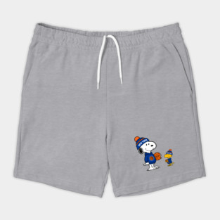 New York Knicks - Snoopy & Woodstock Basketball Style M039 Shorts