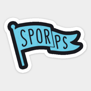 yay sporps! Sticker
