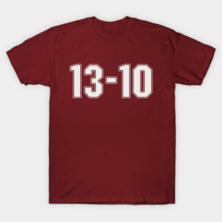 Indiana Hoosiers Champions. 13-10. #3 T-Shirt