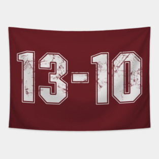Indiana Hoosiers Champions. 13-10. vintage. #3 Tapestry
