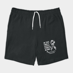 In This Family Nobody Fights Alone Brain Cancer Awareness Shorts